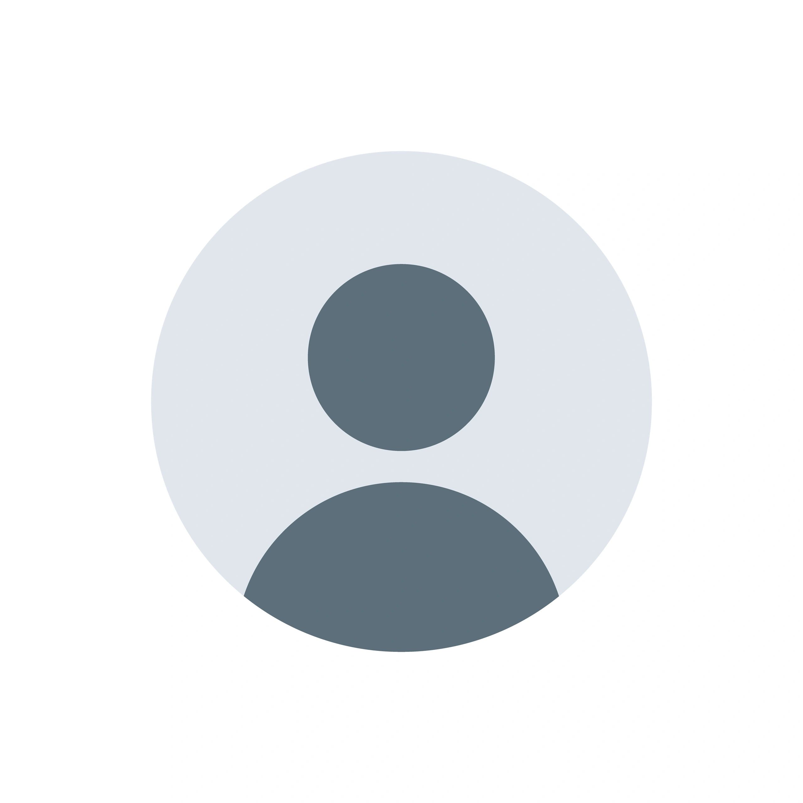 Default user avatar